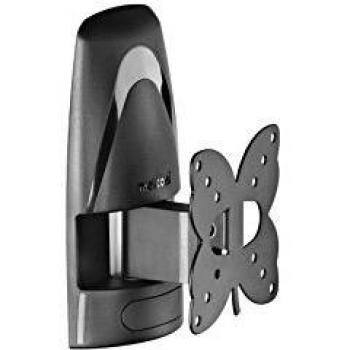 Meliconi T100 - Soporte de pared para televisores de hasta 25, negro