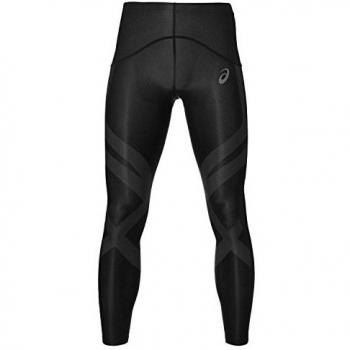 ASICS Finish Advantage Mallas, Hombre, Negro
