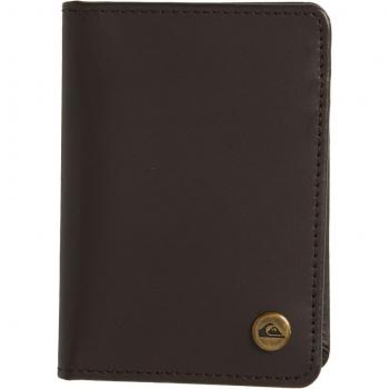 Cartera de hombre Quiksilver Mack Cardy con diseño moderno, múltiples compartimentos para tarjetas y billetes, fabricada en material duradero, cierre seguro y logo distintivo de Quiksilver