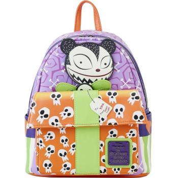 Loungefly Nightmare Before Christmas Scary Teddy Present Mini Backpack