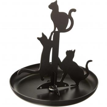 Kikkerland 2454140031 - Joyero gatos
