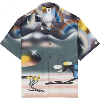 Camisa Element Resort Wvtp Gmw7 para hombre en color azul