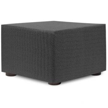 Funda para puf Eysa JAZ Gris oscuro 100 x 65 x 100 cm