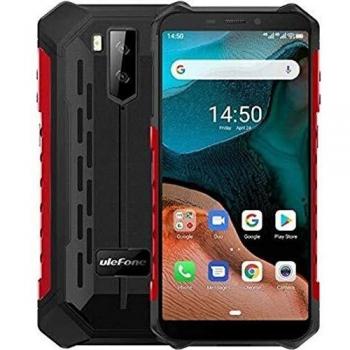 Ulefone Armor X5 - Pantalla 5,5 HD+, 5000 mAh y 2 días de autonomía, IP68 + Certificación Militar MIL-STD-810G, Doble cámara, MediaTek Helio A25, 3GB RAM, 32GB Almacenamiento, Android 10, Naranja
