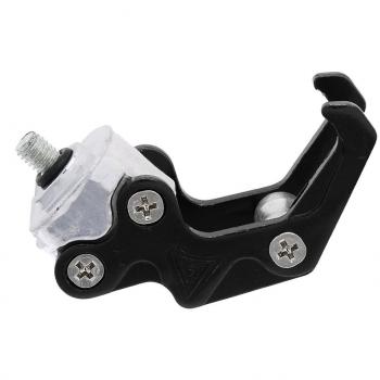 Gancho de Bolso Botella Casco Transporte de CNC Aluminio Universal para Motocicleta - Negro
