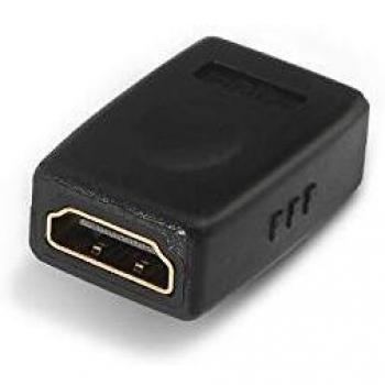 AISENS A121-0123 - Adaptador HDMI para unir Dos Cables, Color Negro