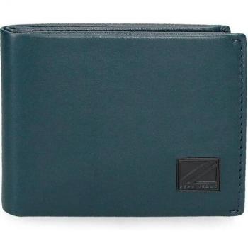 Cartera de hombre Pepe Jeans Chief Azul en piel genuina con diseño elegante