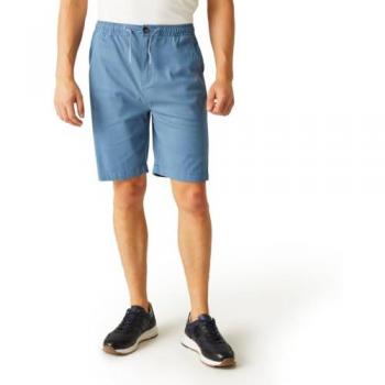 Regatta Men's Aldan Adjustable Waist Casual Chino Shorts - Coronet Blue, Size 32