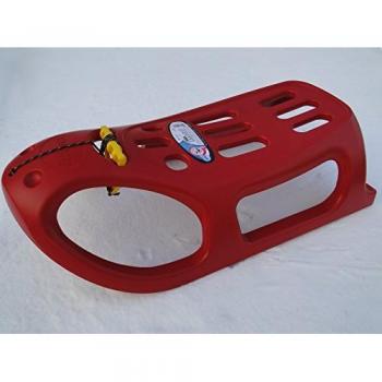 Prosperplast TERRA Trineo Alto Little Seal, con Deslizadores de Acero y Cuerda, Juventud Unisex, Rosso, 86x25x46 cm, Azul,