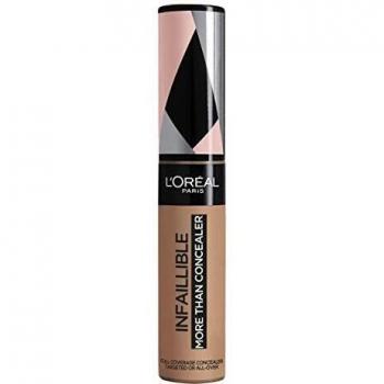 L'Oreal Paris Infalible More Than Concealer, Corrector Cobertura Completa, Tono 337 Almond/Amande - 11 ml