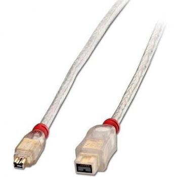 Lindy 30785 - Cable premium FireWire 800, 4 pin macho a 9 pin bilingüe, 1m