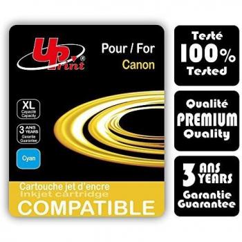 Cartucho Compatible Uprint Canon CL-551XL Cian Alta Capacidad 695 Páginas