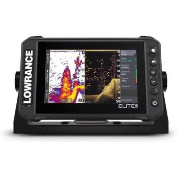 LOWRANCE Elite FS 7 Fish Finder (No Transducer) with Preloaded C-MAP Contour+ Charts