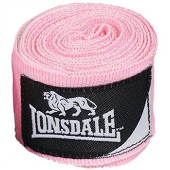 Lonsdale Guantes de Boxeo guantes de boxeo Junior Wrap, todo el año, unisex, color rosa - rosa, tamaño 2,5 m