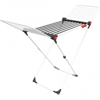 Tendedero Vileda Soft Care 170777 Blanco - Tendedero Plegable para Ropa, Evita Arrugas en Interior y Exterior, Soporte Secador Fácil de Transportar