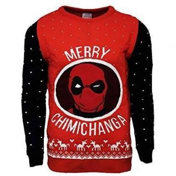 numskull Deadpool Suéter, Multicolor, M Unisex Adulto