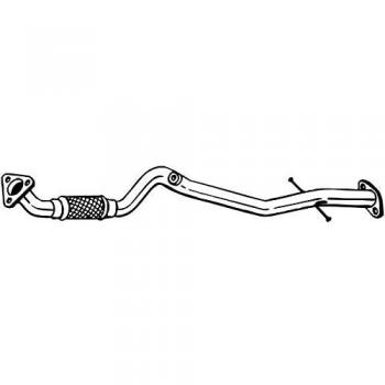 Tubo de escape Bosal 800-183, tipo: tubo de escape, características: fabricado por Bosal, número de referencia 800-183