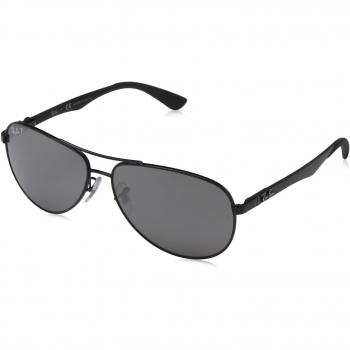 Ray Ban Unisex Sunglasses RB8313 002/K7 58, Size: 58, Black