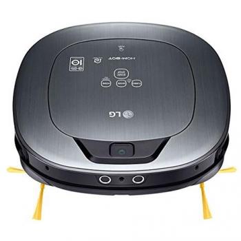 LG VSR9640PS - Hombot Turbo Serie 12. Robot aspirador, video vigilancia avanzada, color plata metalizado