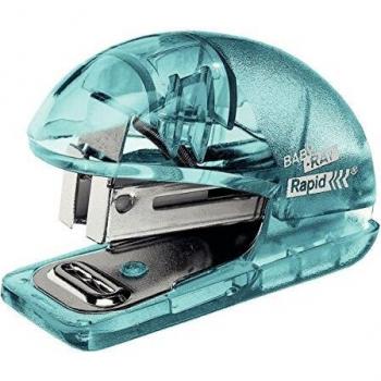 Rapid 5001327 - Mini Grapadora Escolar Modelo F4 Color Azul