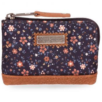 Pepe Jeans Nancy - Monedero, 12 cm, 0.19 litros, Azul