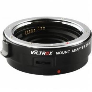 Viltrox EF-M1 Adaptador de Montura Autofocus para Lentes Canon EF/EF-S a Cámaras Micro Cuatro Tercios (MFT, M4/3)