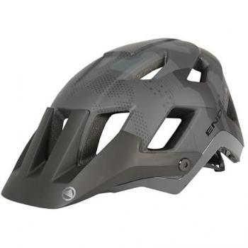 Casco Endura Hummvee Plus MTB Camuflaje Gris (Tamaño S-M)