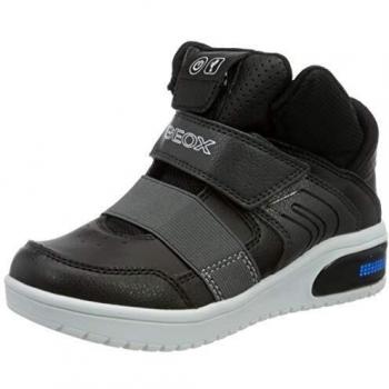Botines Geox para Niña y Niño J847QA 05411 J XLED Negros