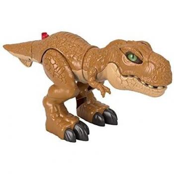 ​Fisher-Price Imaginext Jurassic World Thrashin Action T Rex dinosaur figure for preschool kids ages