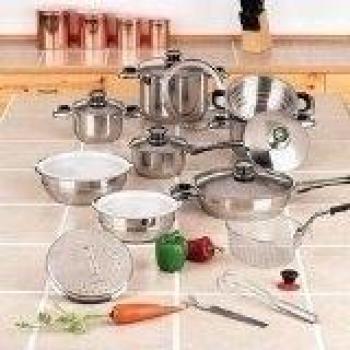 Chefs Secret 22pc 9 Elemento Super Set con T304 Acero Inoxidable KTSS22