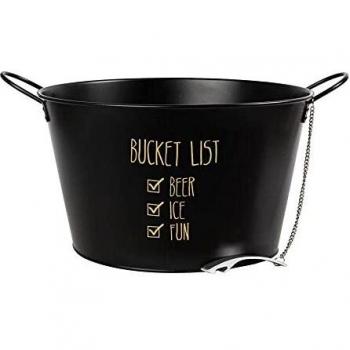 BigBuy Cooking Cubitera, Negro, 39 x 23 x 39 cm