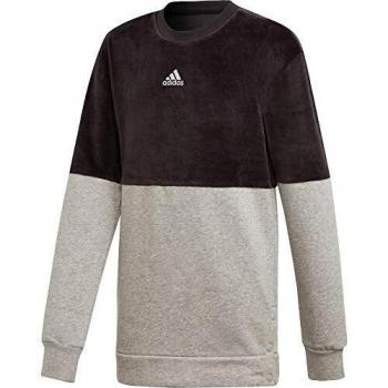 adidas Yg ID Long Crew Sudadera, Unisex niños, Negro/Brgrin/Blanco, 140