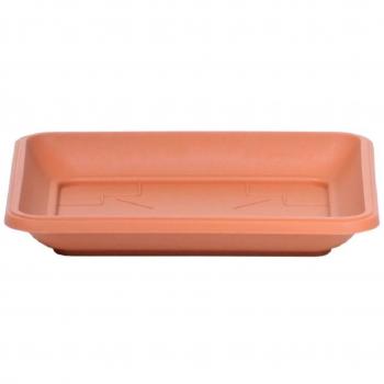 Base para Macetero Prosperplast TERRA - Dimensiones 270x270x38 mm - Color Terracota