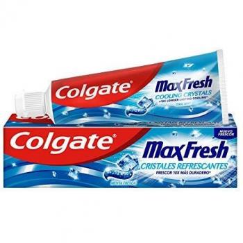 Colgate Max Fresh, Pasta De Dientes, Cristales Refrescantes, 75ml