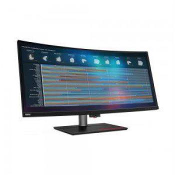 Monitor Lenovo ThinkVision P40w-20, 100,8 cm (39.7 pulgadas), resolución 5120 x 2160 Pixeles, 5K Ultra HD, tecnología LED, color negro, pantalla IPS, tamaño de