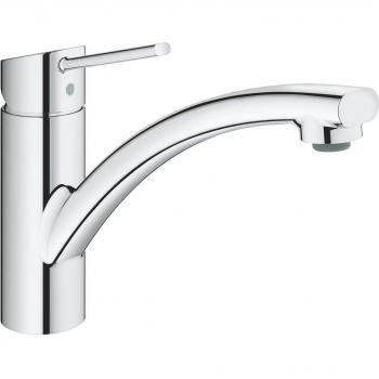Grohe Grifo Cocina Monomando Caño Medio Recto Swift