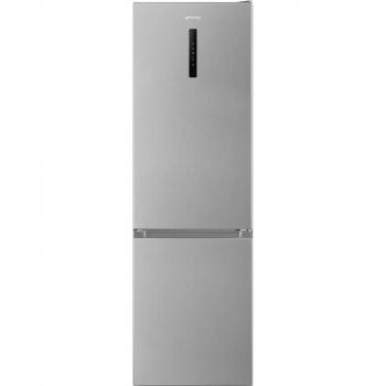 Smeg FC18XDNE Frigorífico Combi Independiente 185x60cm No Frost Acero Inoxidable Clase Energetica E Display Bandejas Cristal