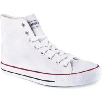 Zapatillas de deporte para hombre Andy-Z Bota Blanco AZ1006-White