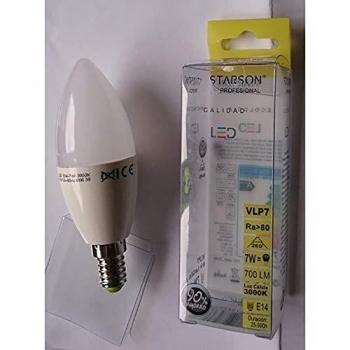 Starson LAMPARA ILUMINACION LED Vela E14 7W 700LM 3000K 110329