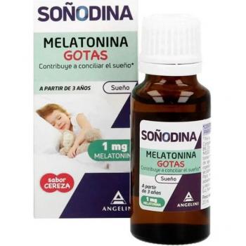 Angelini Soñodina Melatonina Gotas Sabor Cereza 20 ml