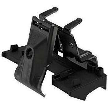 Kit Thule Flush Rail 186006 - Adaptador de techo corto para portaequipajes, compatible con varios modelos, incluye instrucciones de instalación y es específico para vehículos con rieles en el techo