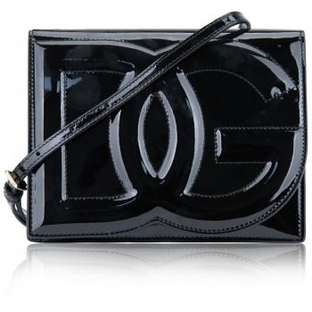 Dolce & Gabbana Stylish Cotton Blend Cross Body Bag, Black, Female, Size: ONE SIZE