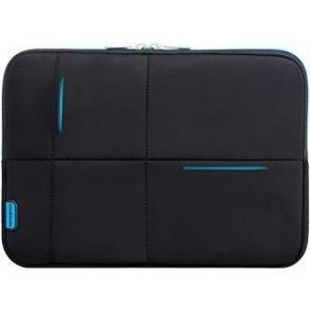 Samsonite Airglow Sleeves 14,1 Bolso Bandolera, 4 litros, Color Negro/Azul