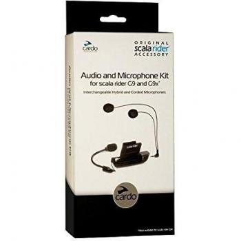 Scala Rider Cardo Audio y micrófono Kit para G9 X y G9