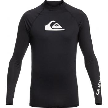 Quiksilver Rashguard de manga larga UPF 50 para hombre All Time