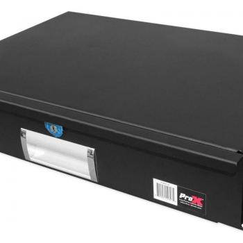 ProX T-2RD-12 2U Heavy Duty Rack Drawer for 19 Wide Rack Mounts, 12 Deep