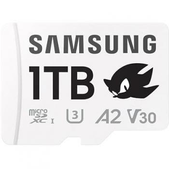 Samsung Sonic PRO Plus 1TB microSDXC UHS-I Memory Card with SD Adapter, A2, V30, U3