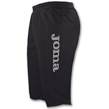 Joma Luxor Men's/Youth Black Polyester Bermuda Shorts