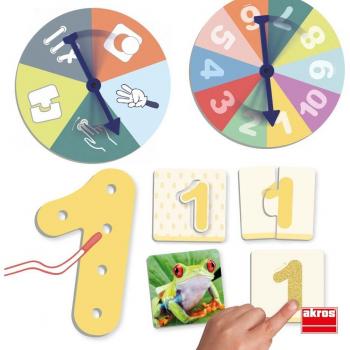 Juego educativo El Reto de los Números del 1 al 10 - Juego interactivo para aprender a contar, diseñado para niños de 3 a 6 años, incluye tarjetas ilustradas, actividades prácticas y un manual para padres