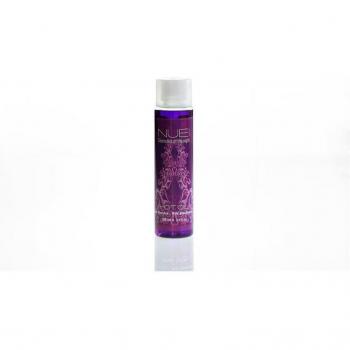 Aceite de masaje con efecto calor sabor mora Nuei Cosmetics